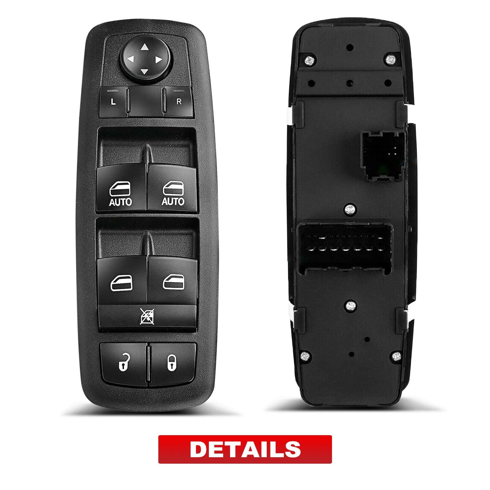 Front Driver Master Power Window Switch for Dodge Ram 1500 2500 3500 2009-2012