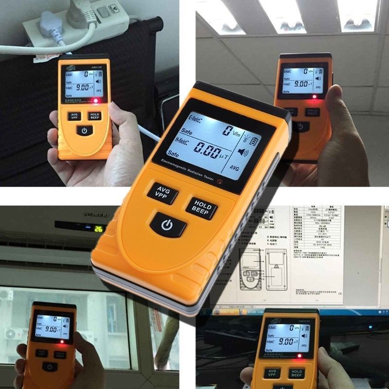 GM3120 Digital Electromagnetic Radiation Detector Meter LCD Dosimeter Tester US
