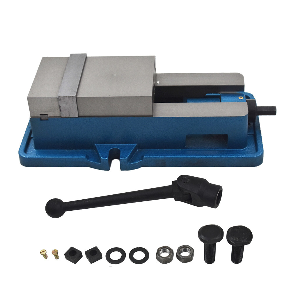 6" Lockdown CNC Milling Machine Vise .002“Precision