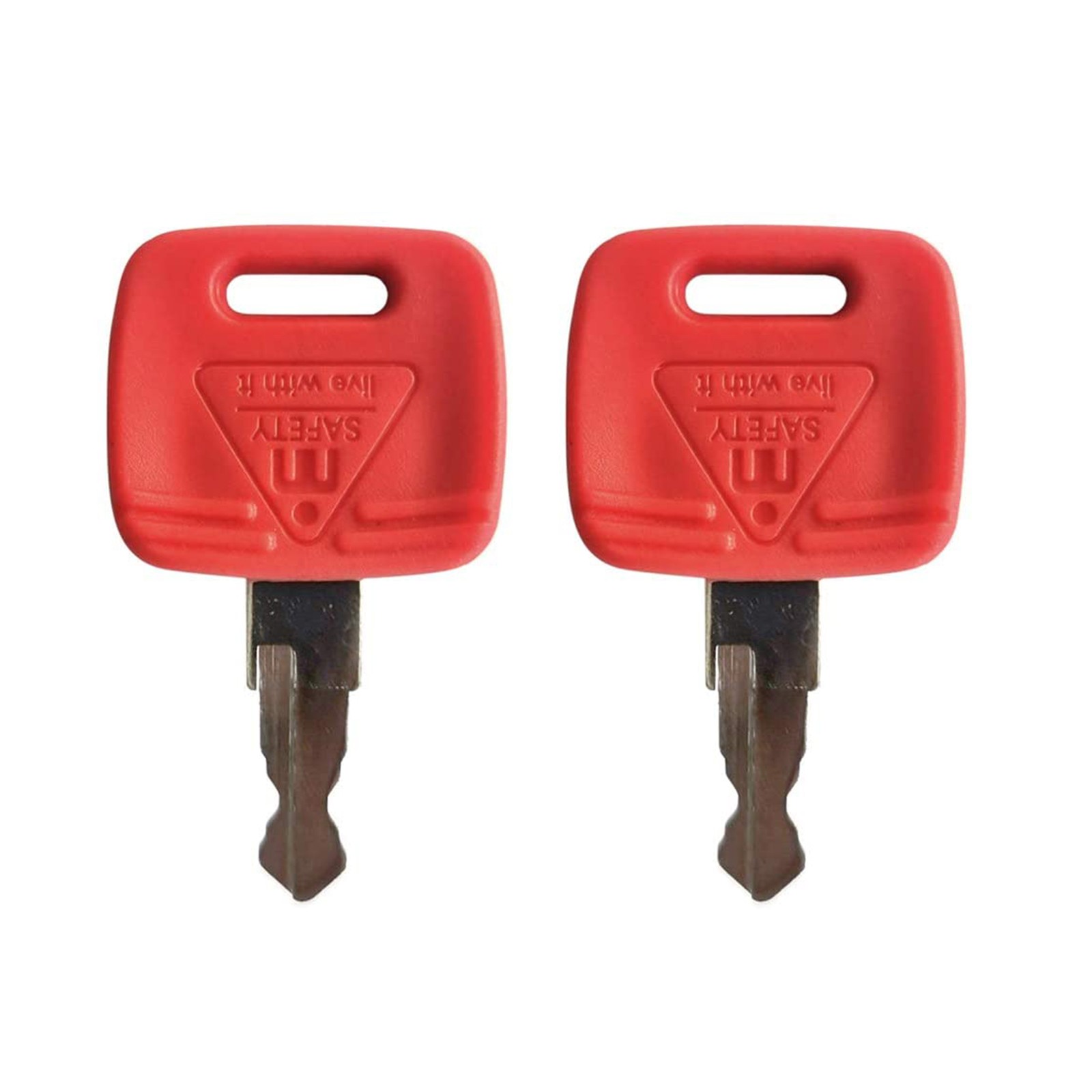 2pcs Ignition Keys RE183935 For John Deere 110 3203 Tractors 7000 & 8000 Series