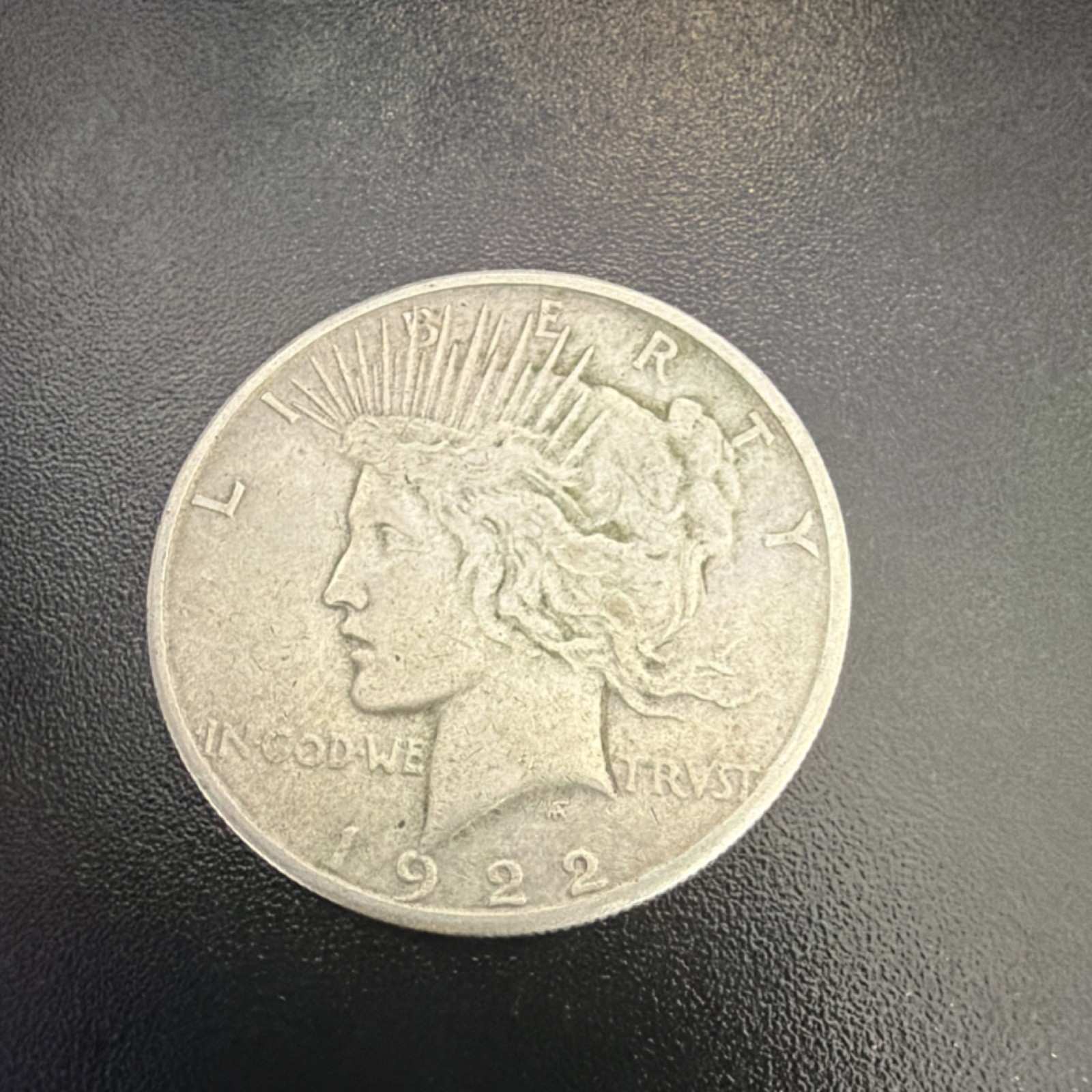 1922 San Francisco Peace Dollar $1 Silver Coin Circulated