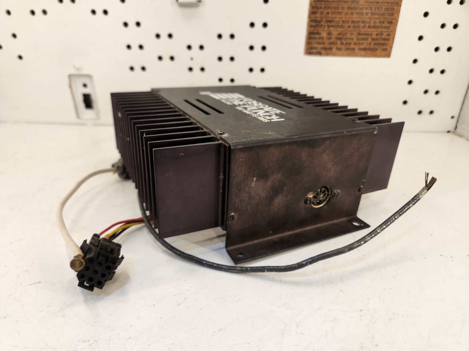 Fosgate The Punch PR 250 Power Amplifier, Old-school Pre Rockford.