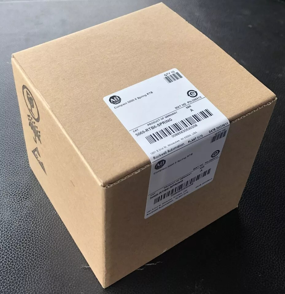 FACTORY SEALED AB 5069-RTB6-SPRING CompactLogix removable block