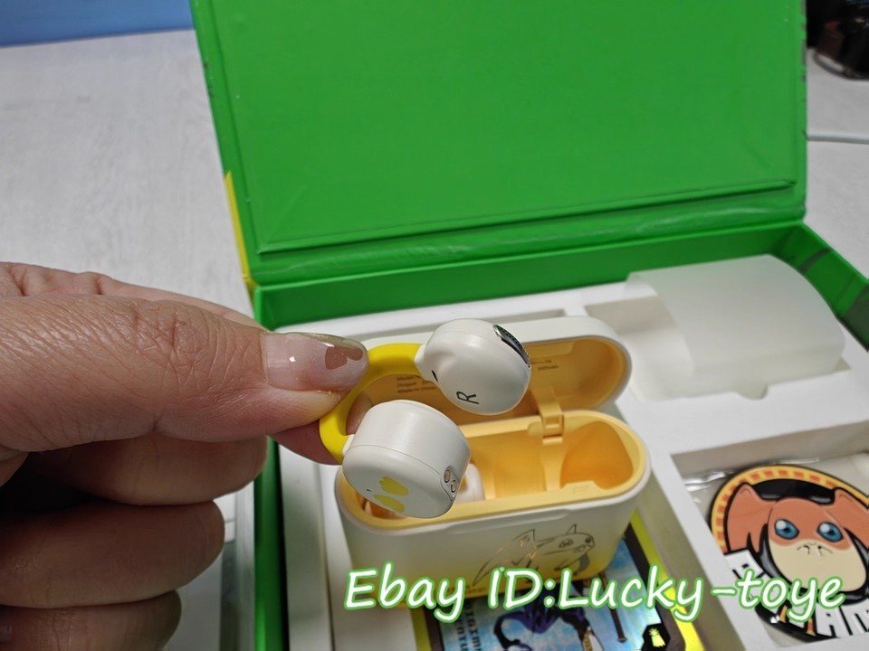 Anime Official Digimon Patamon Clip on Wireless Bluetooth Earphone Gift Box