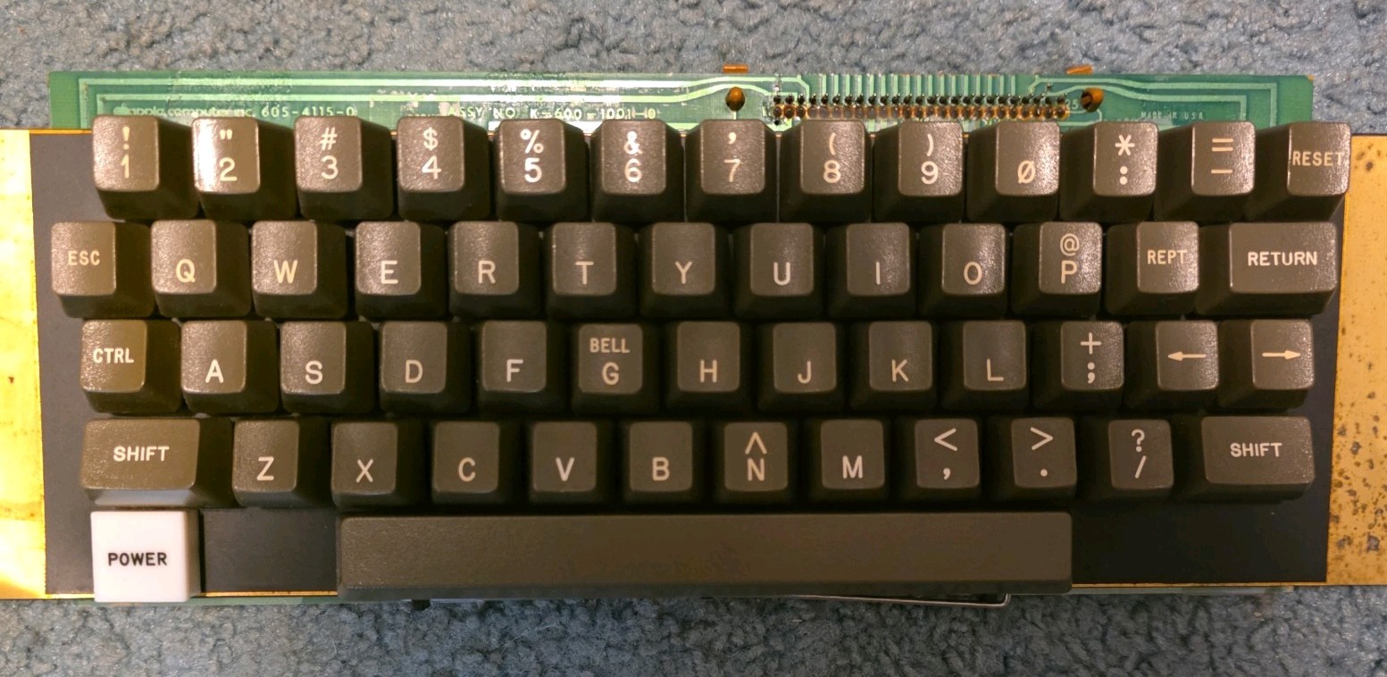 Apple II Plus Keycaps (RFI Model)