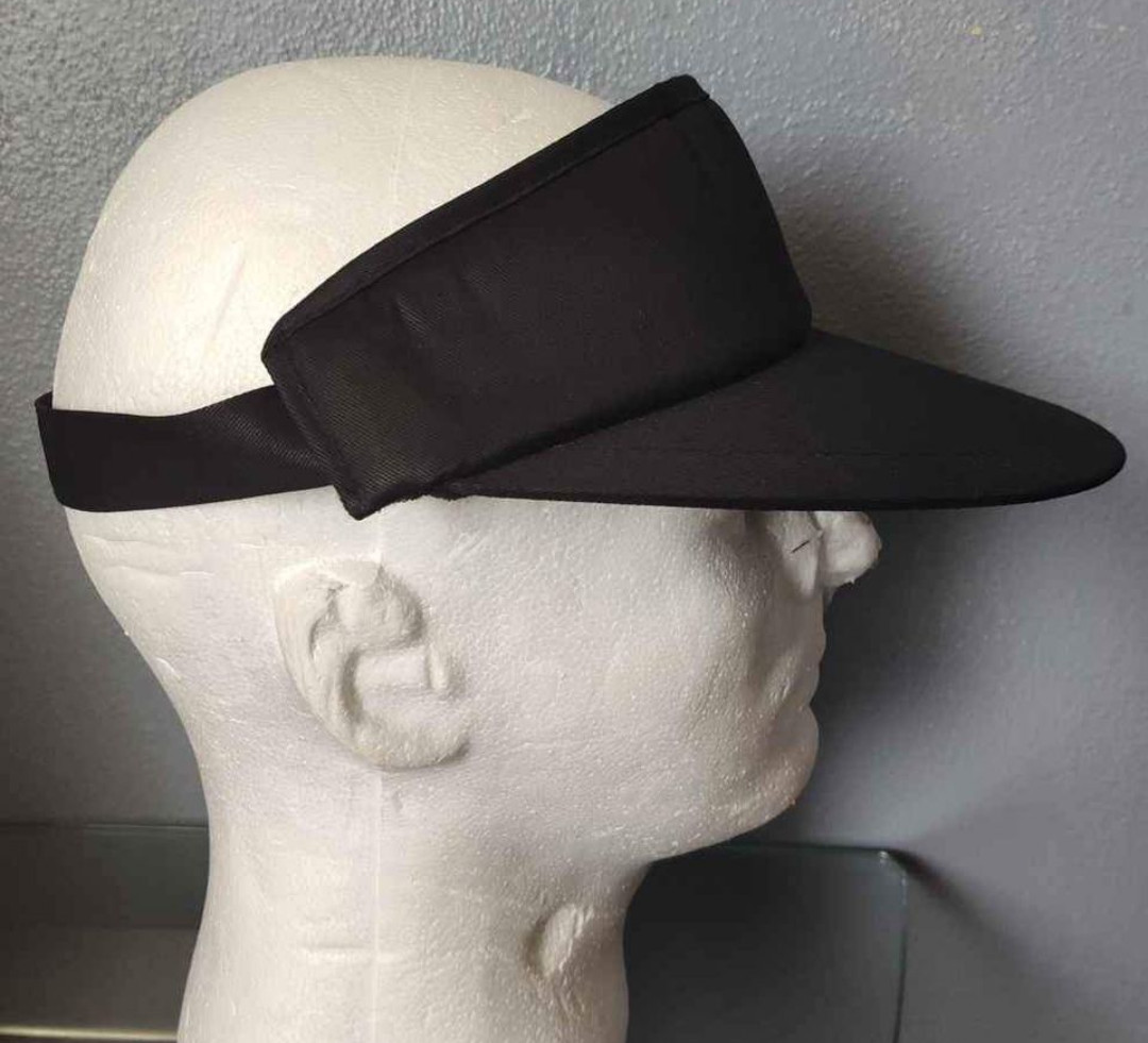 Men's New Black Fahrenheit Headwear Golf Visor  Nice