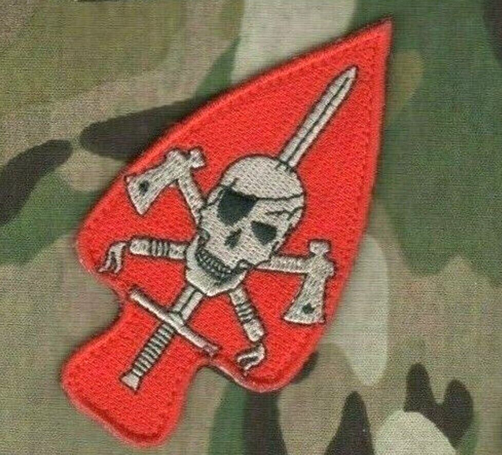 NATO JOINT SP OPS TASK FORCE AFGHANISTAN JSOTF-A vêlkrö INSIGNIA: ONE-EYE SKULL