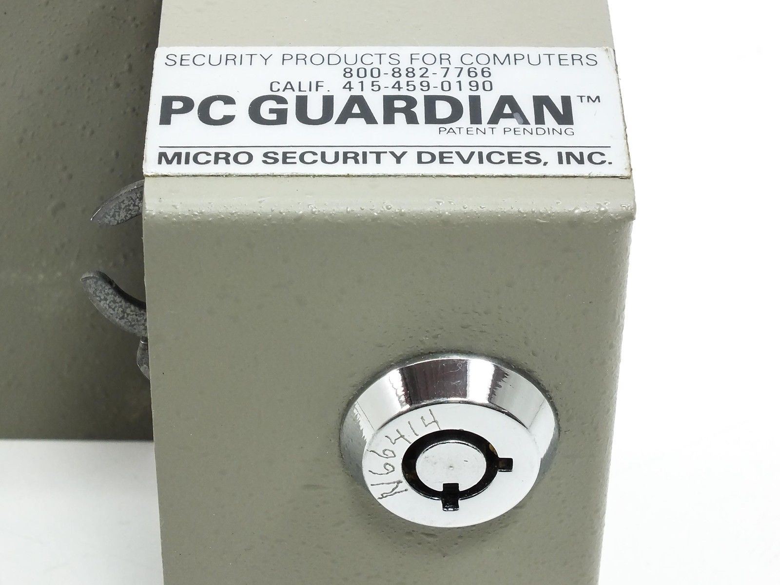 Micro Security Devices Model 203 PC Guardian for IBM PC, PC/XT, XT370, 3720, 286