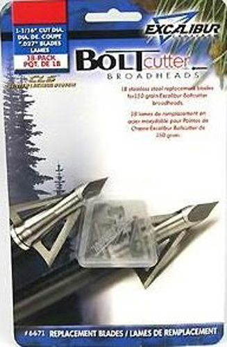Excalibur Boltcutter Replacement Blades, 18 Blades