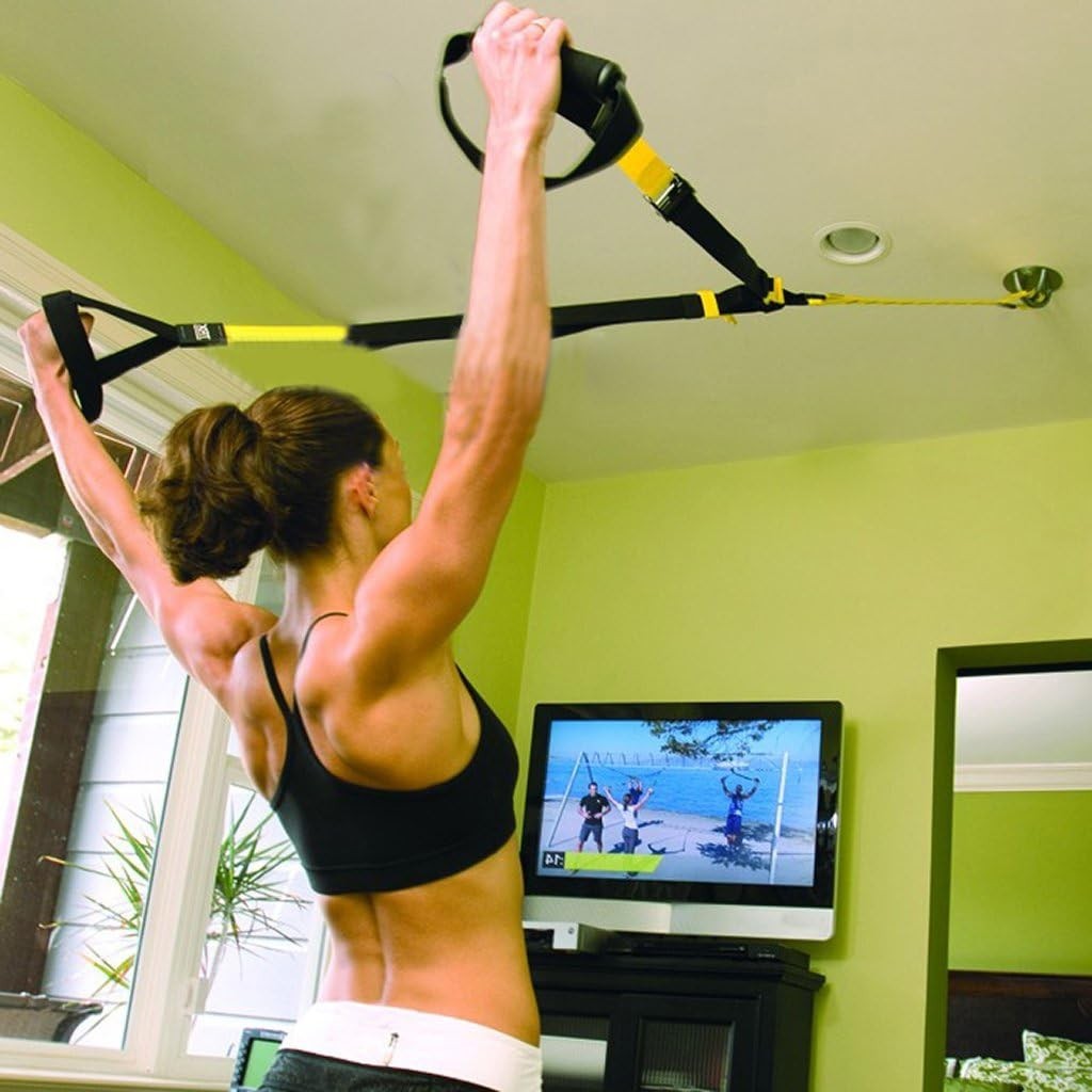 Heavy-Duty Ceiling Anchor Wall Mount Bracket for Suspension Training (Pack of 2)