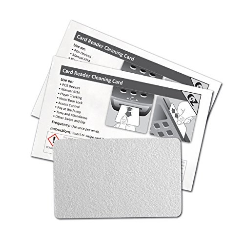 Canon H80B50 Kicteam Msr Creditcard Reader Clean Cards-50ct