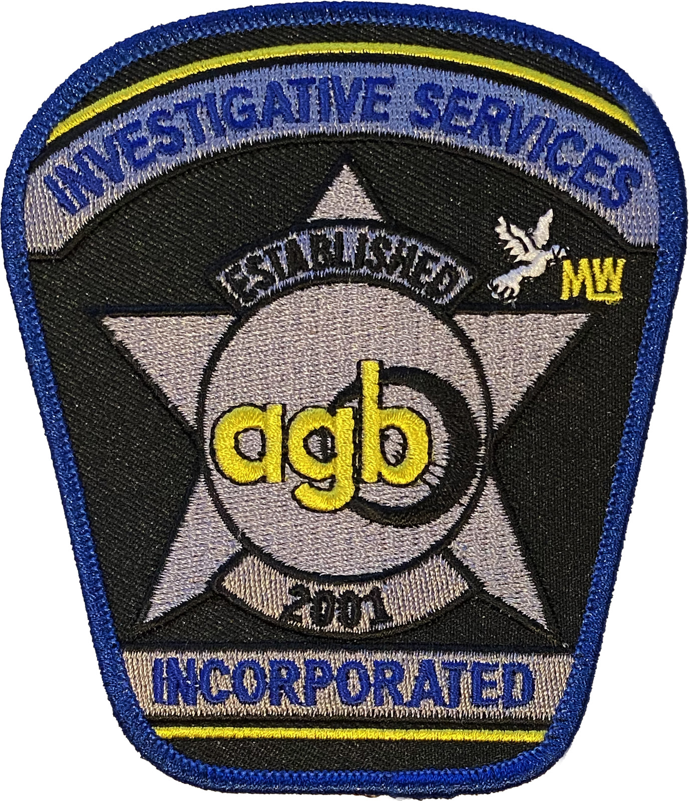 AGB INVESTIGATIVE SERVICES SHOULDER PATCH