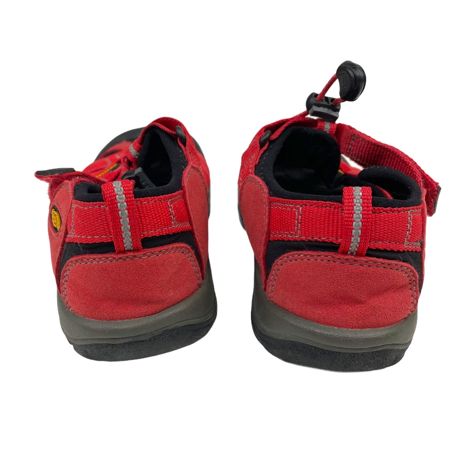 KEEN Big Kid's Newport H2 Sandal red Sz 4 Hook And Loop