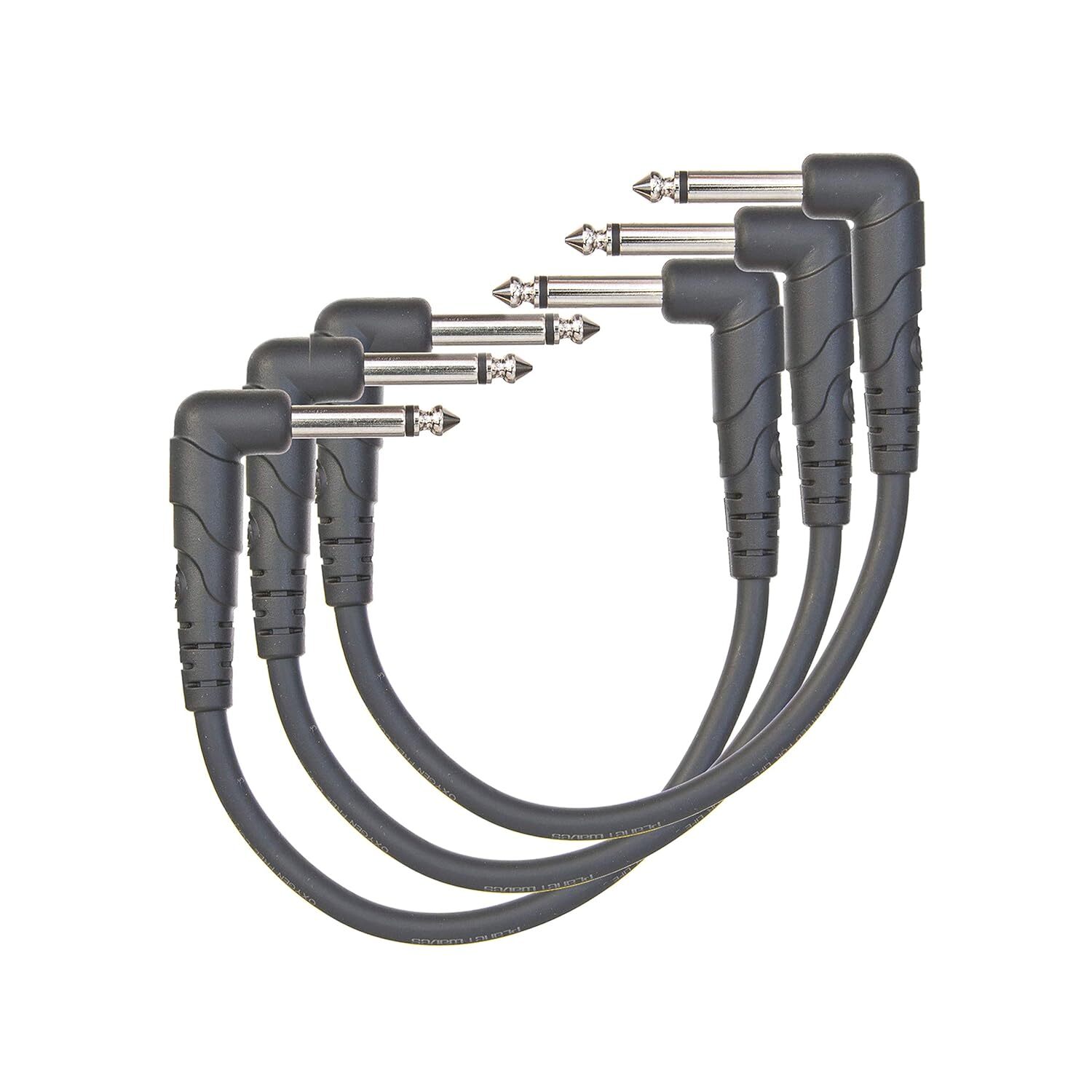 D'Addario Classic Series Patch Cable, 3-pack, 6 inches, PW-CGTP-305