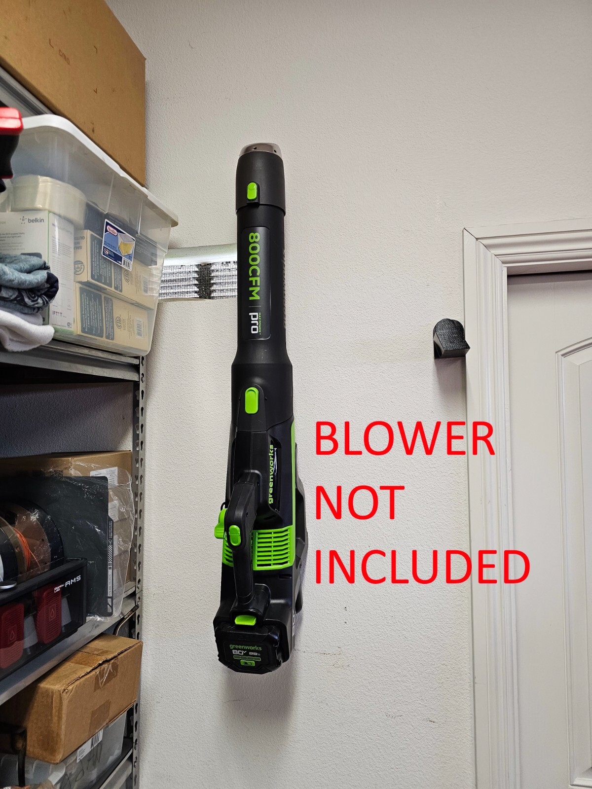 Wall Mount for BLB479 Greenworks 80V Gen 3 800CFM Brushless Blower