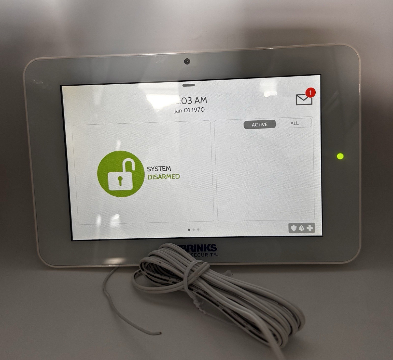 Qolsys IQ Panel 2 Brinks Home Security Alarm Panel Tested
