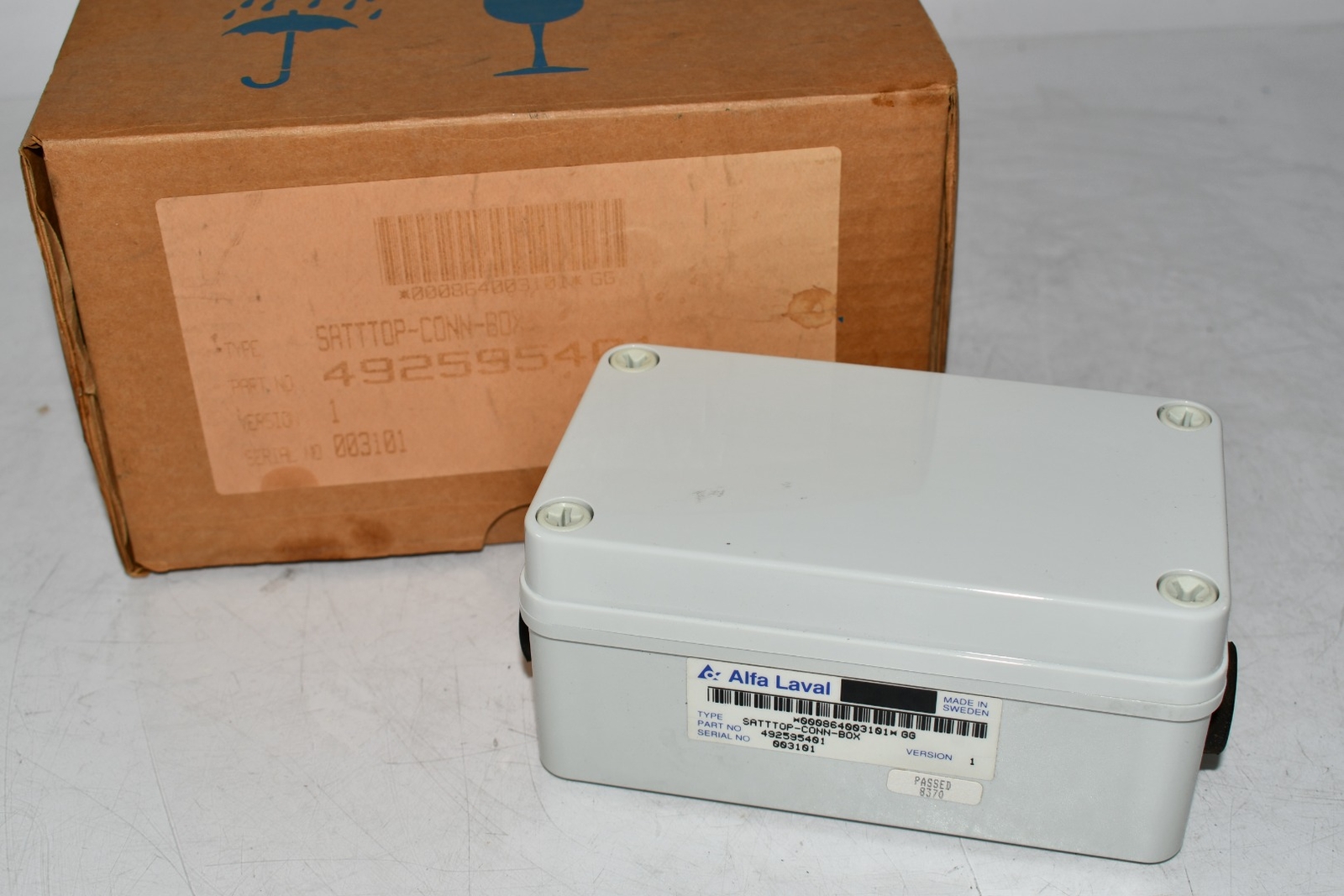 NEW Alfa Laval 492595401 SATTTOP Connection Box
