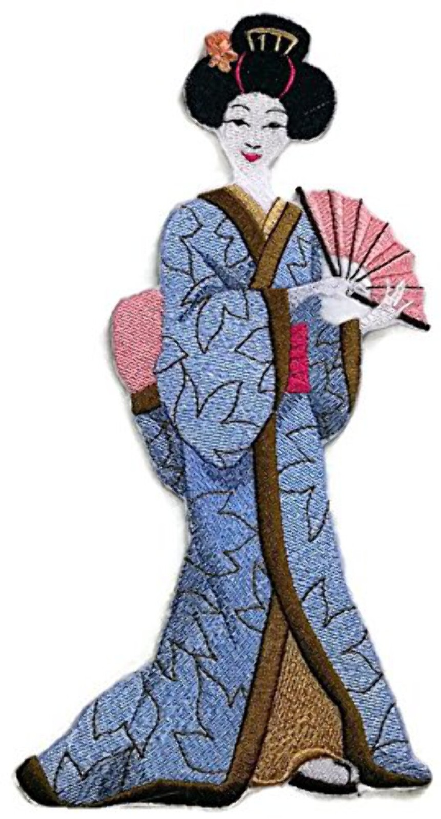 Amazing Custom Geisha Portraits [Geisha with Fan] [Rich Japanese Culture and Tra