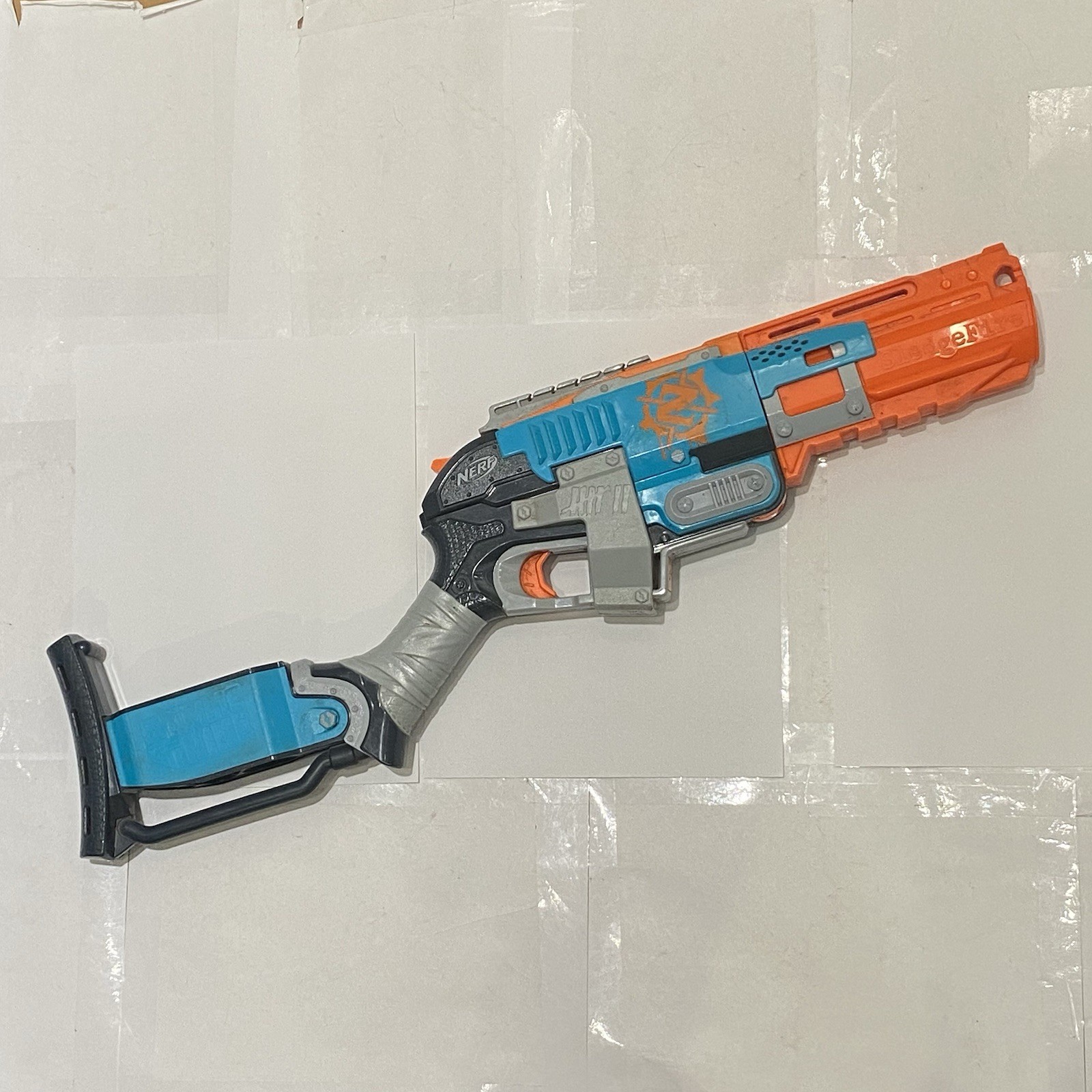 NERF Zombie Strike Sledgefire Blaster Dart Gun Shotgun No Shell