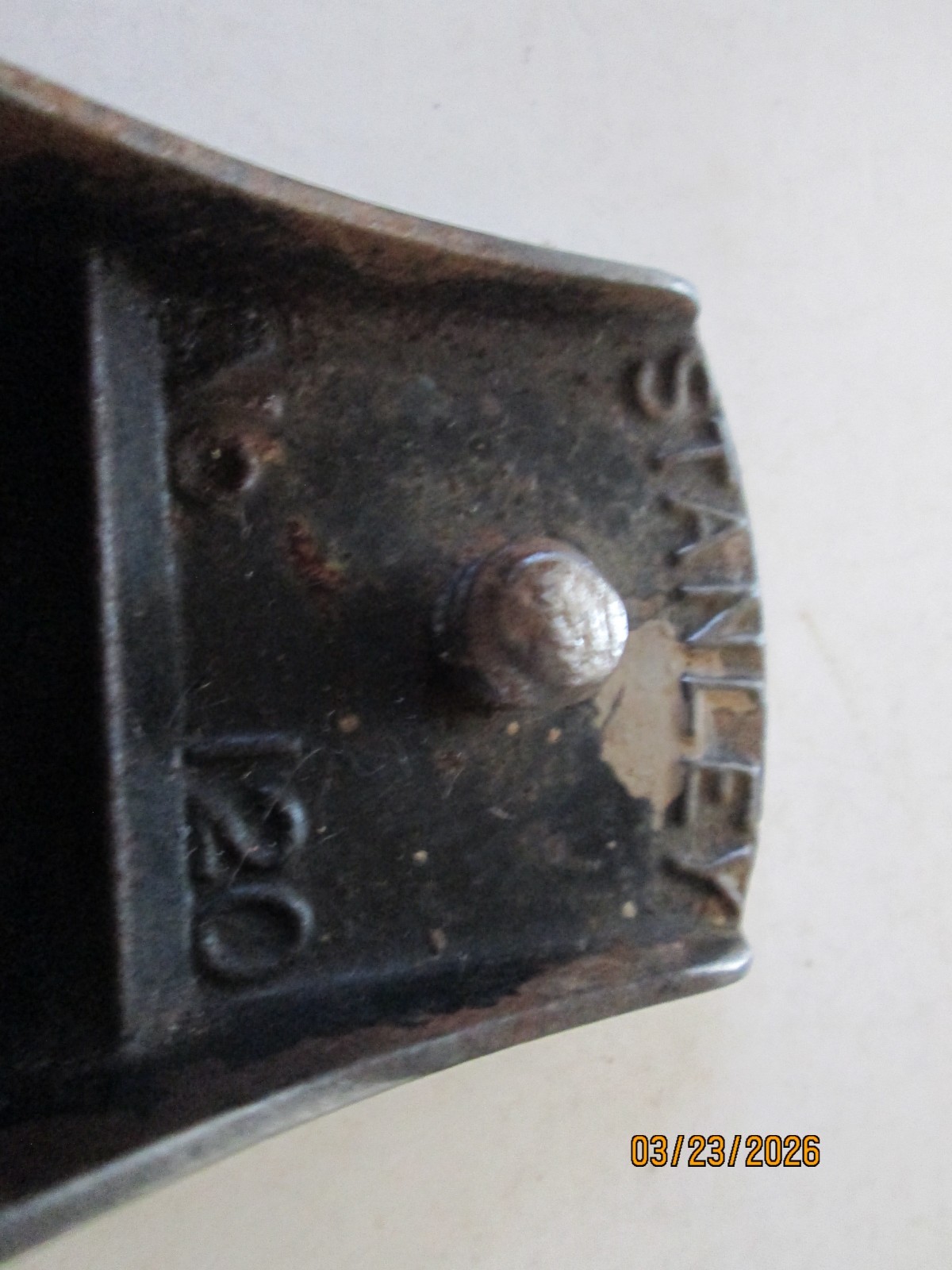 VINTAGE STANLEY NO. 120 WOOD PLANE.