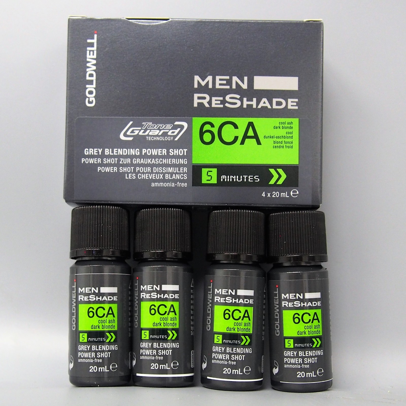 6CA Goldwell Men ReShade Grey Blending Hair Color with Developer & Bottle