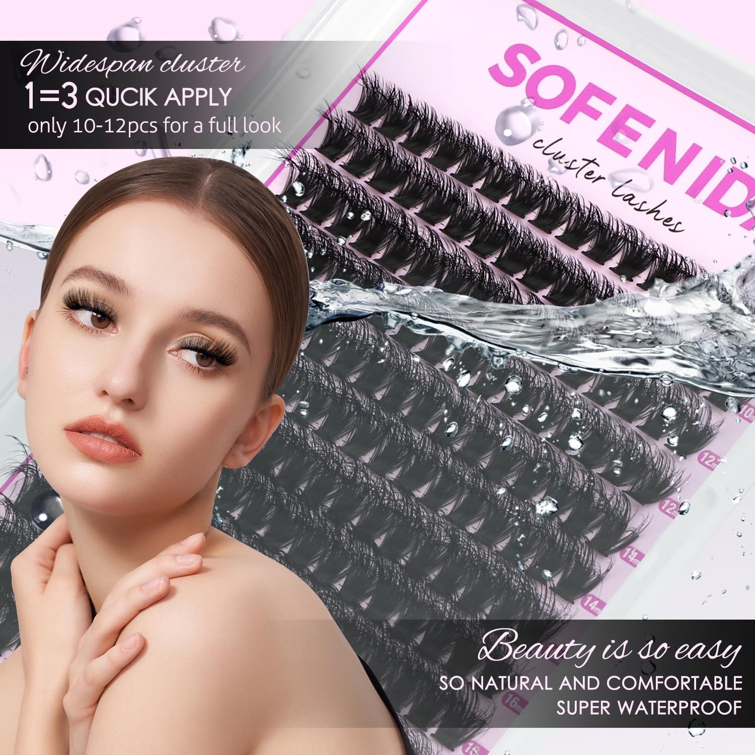 Lash Clusters Kit 80D 10-18mm Volume Eyelash