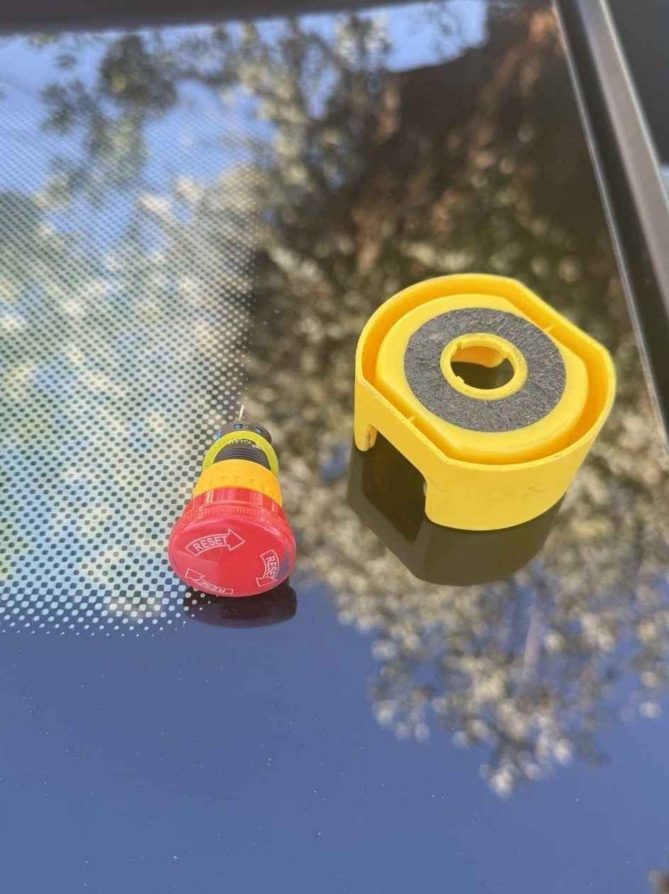 Round Mushroom Emergency Stop Switch