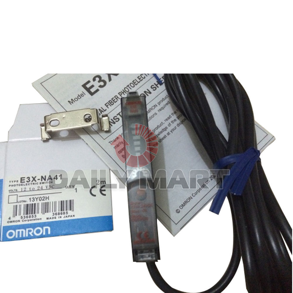 New in Box Omron E3X-NA41 Photoelectric Optical Fiber Sensor Switch E3XNA41 1PC