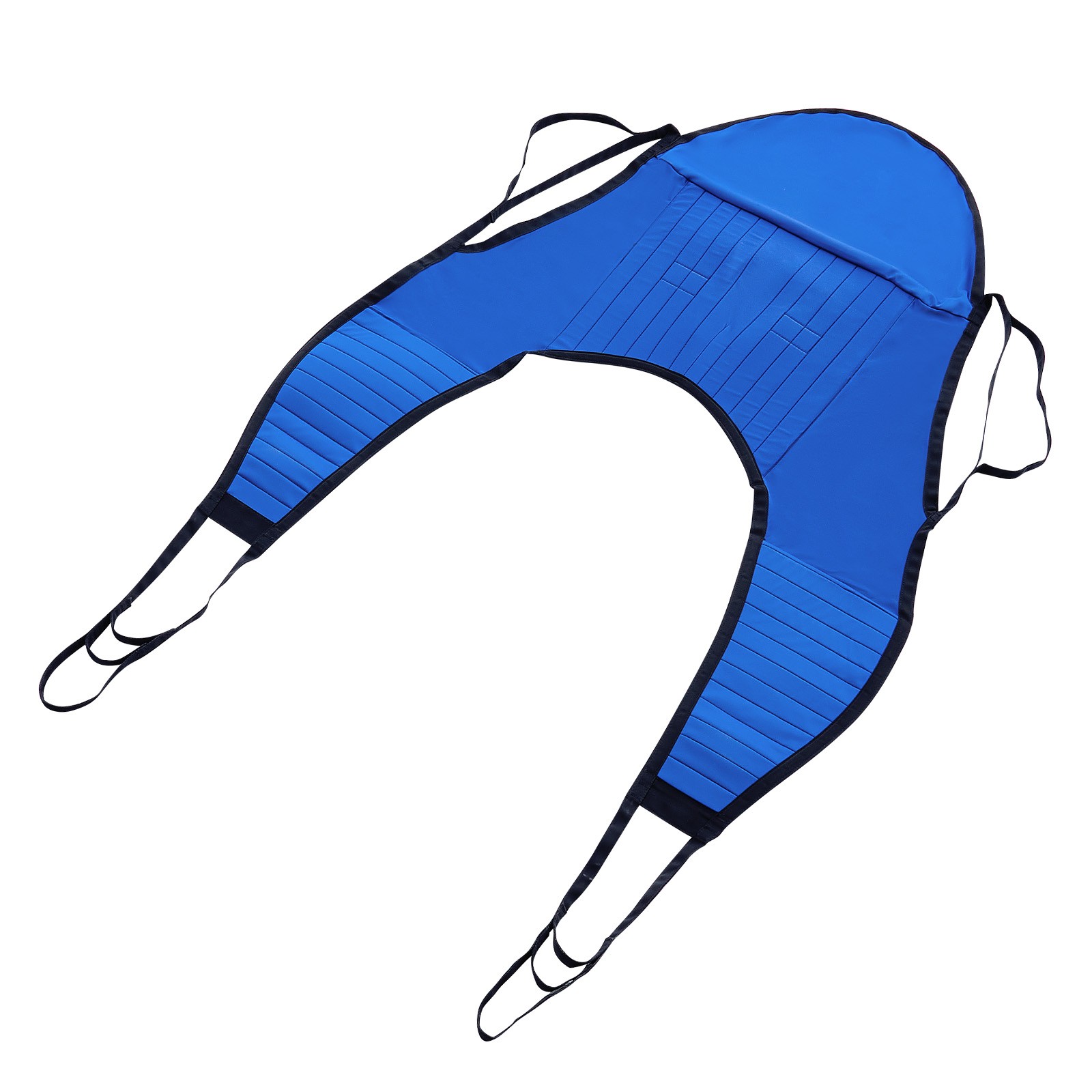 Uimoso Patient Lift Sling with Head Support Large-Size U Shape Divided Leg Sling