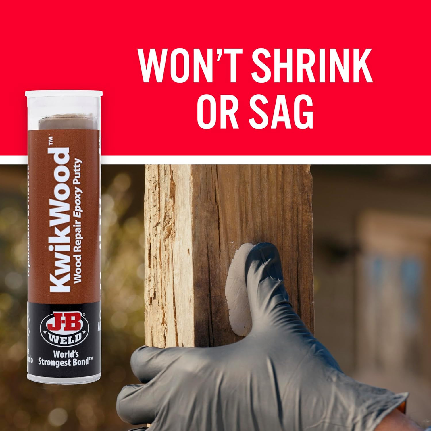 Wood Repair Epoxy Putty Stick for Filling, Repairing and Restoration