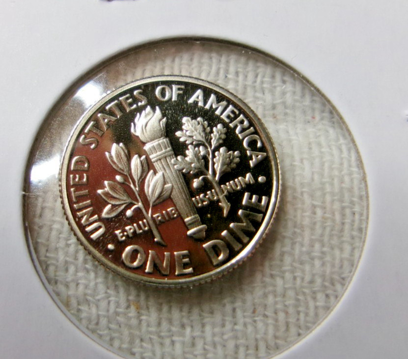 2005 S CLAD Proof Roosevelt Dime US Mint FROM PROOF SET