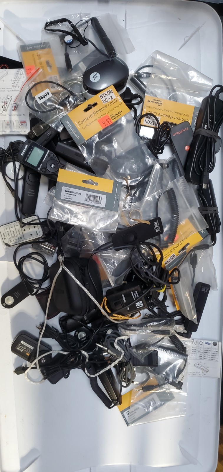 Camera Remote Switch Shutter Release Timer Remote Control Lot Sony Canon Nikon