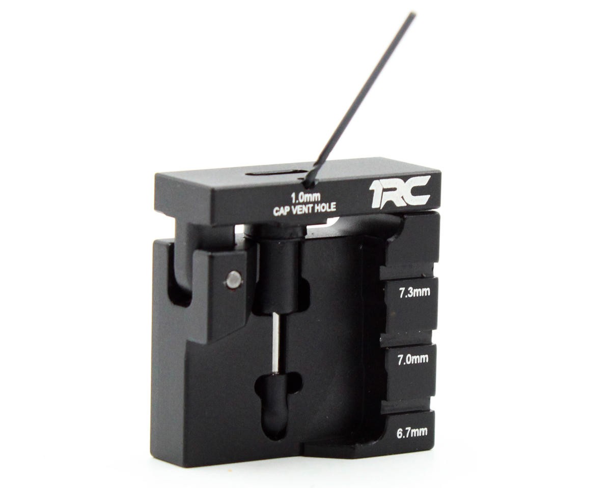 1RC Racing Aluminum Shock Assembly Tool Set (Black) [1RC8821]