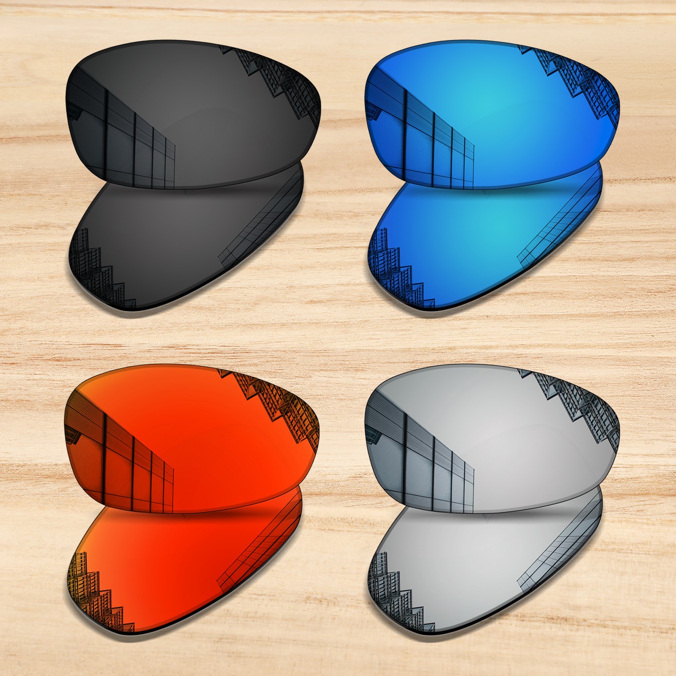Replacement Lenses for Oakley Juliet Sunglasses 100% POLARIZED