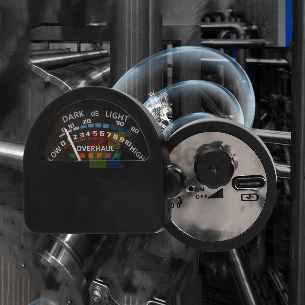 Water Pipe Leak Detector Multi-functional Sound Collector + Field Strength Meter
