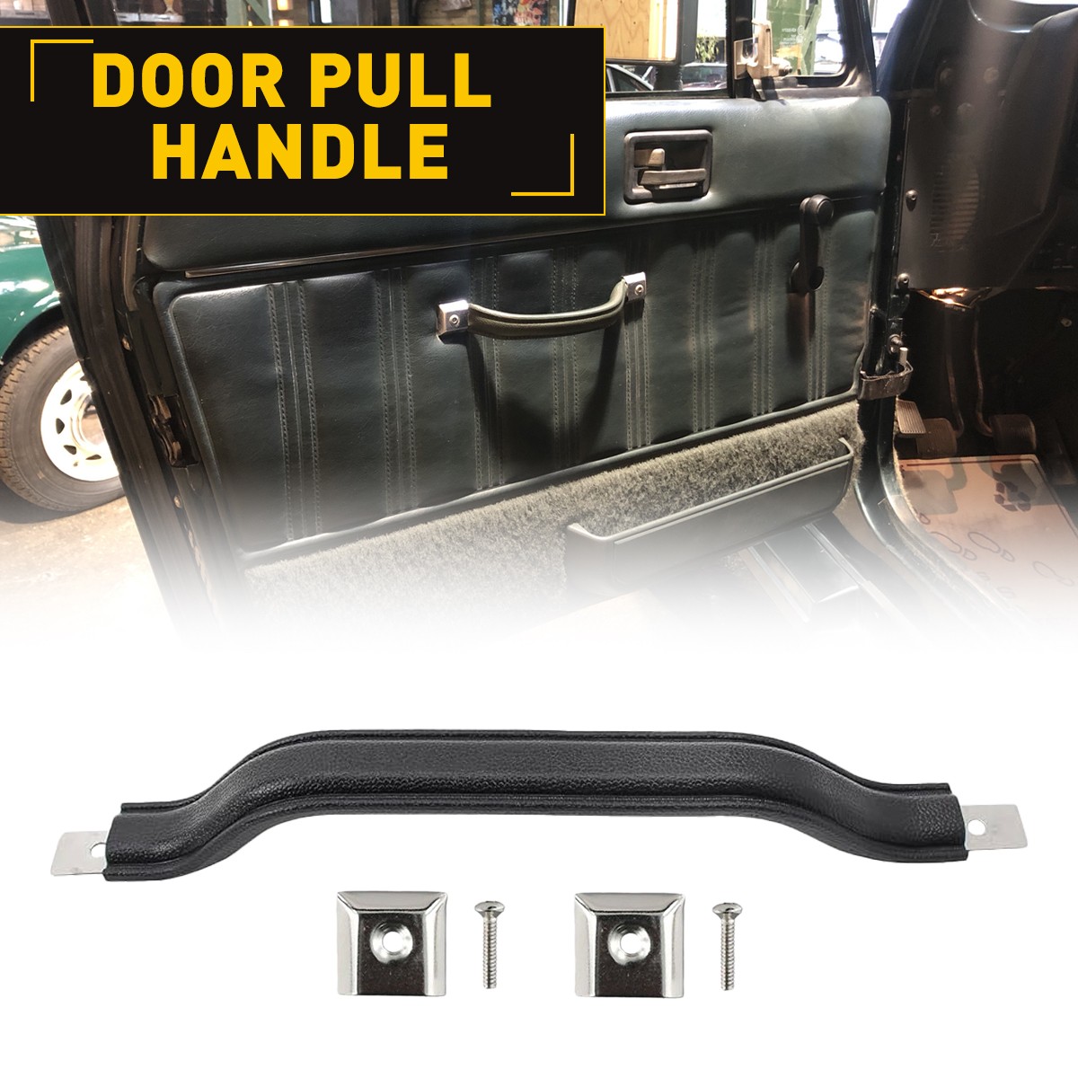Front Left or Right Door Pull Fit Handle 1987-1995 Jeep Wrangler YJ US 55009801K