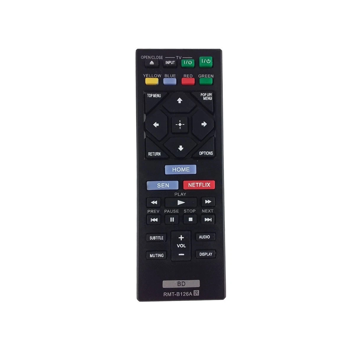 Replacement RMT-B126A Remote Control for Sony BluRay BDP-S1700 BDP-S3700 - NEW
