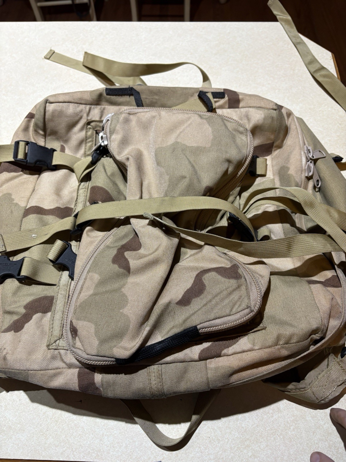 USIA Navy SEAL," "VBSS," or "SOF Waterproof Backpack 2002 US Issued Military