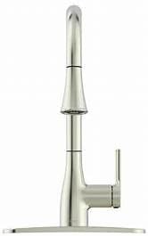 Bio Bidet Flow Classic Series Single-Handle Kitchen Faucet - Brushed Nickel