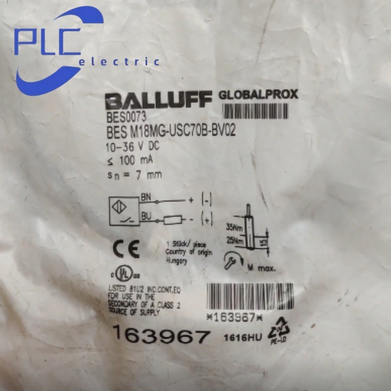 BALLUFF BES0073 BES M18MG-USC70B-BV02 sensor brand new free shipping