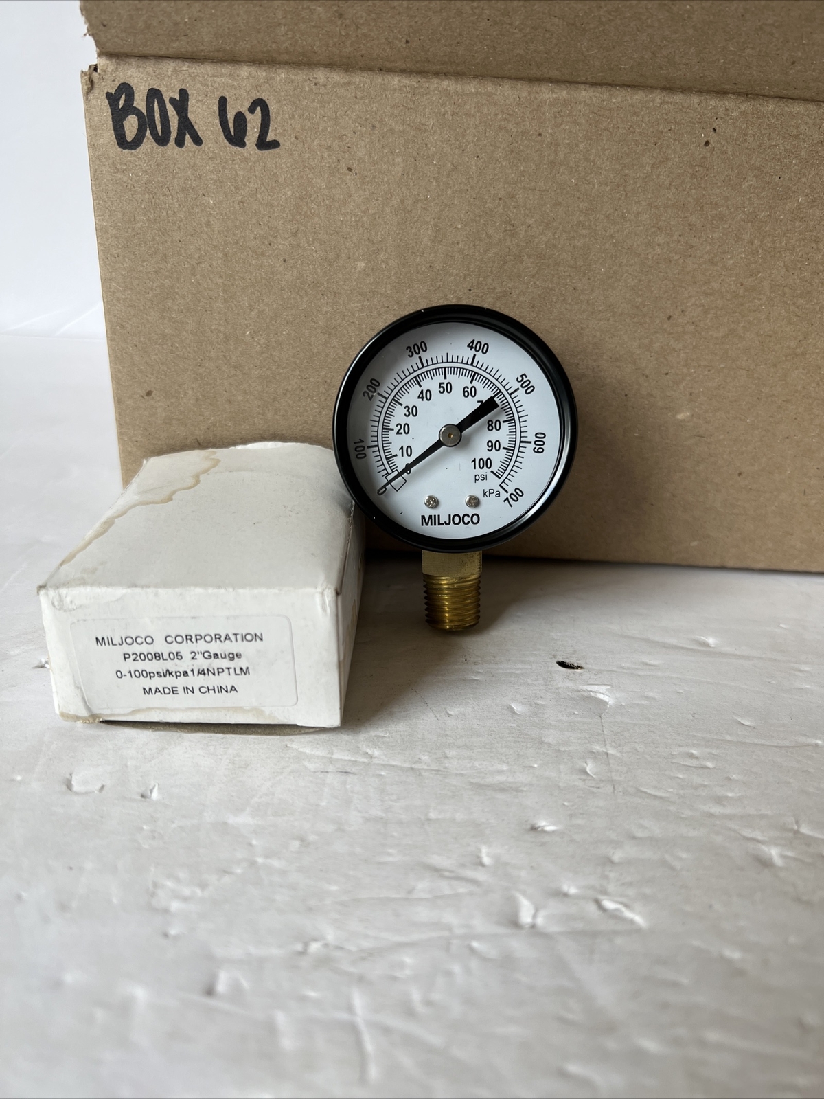 Miljoco Corporation P2008L05 2” Gauge