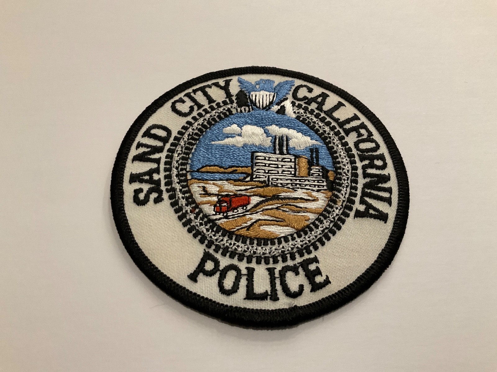 Colorful Sand City Police State California CA