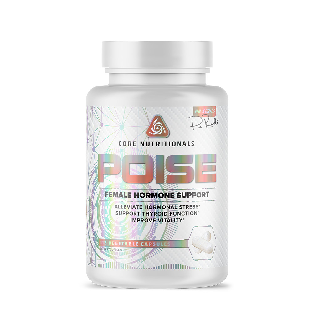 Core Nutritionals Poise Female Hormone & Thyroid - Relieve Menstrual Symptoms