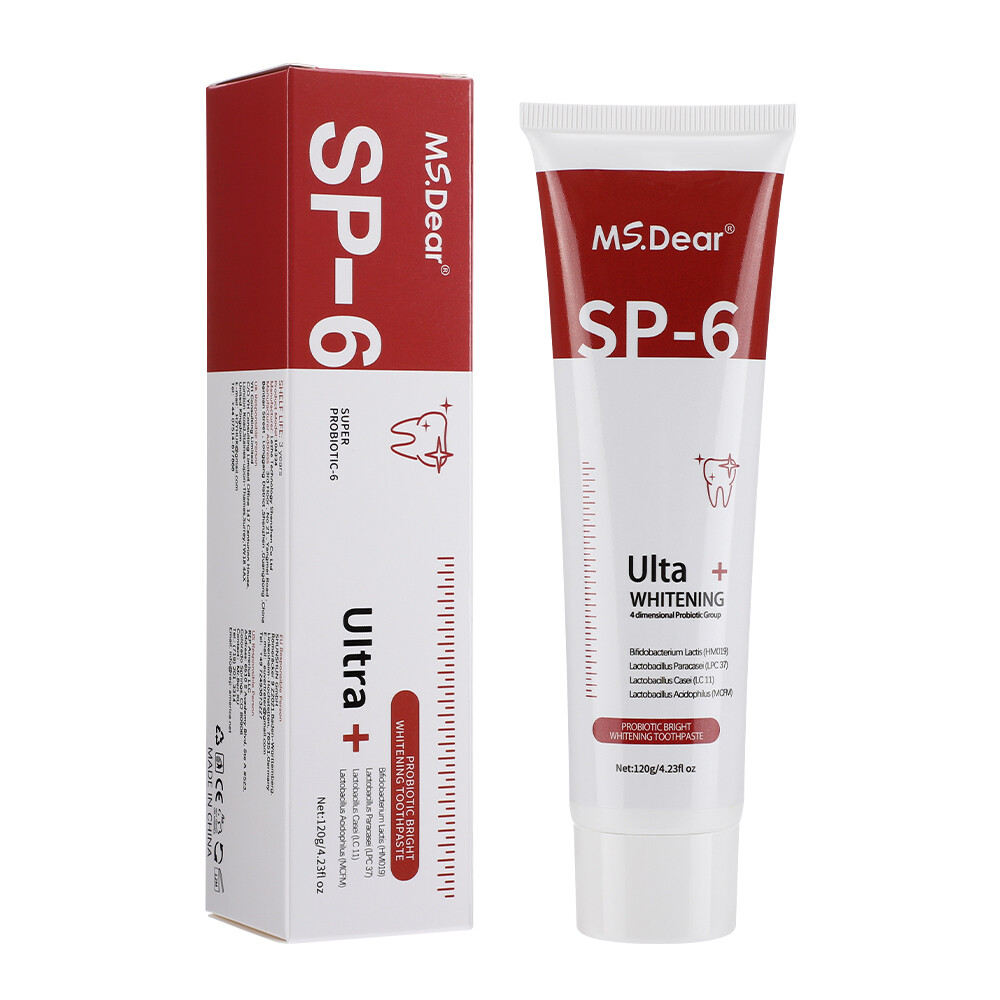 Sp-6 Probiotics Whitening Toothpaste Brightening & Breath Removing Toothpaste US
