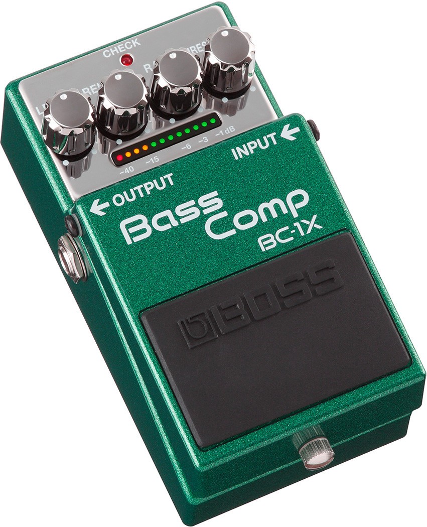 Boss BC-1X Bass Compressor Intelligent Multiband Compression in a Compact Pedal