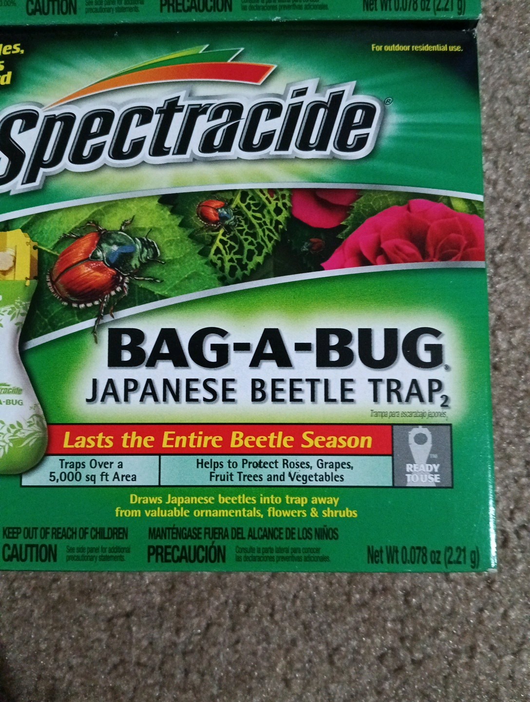 X10 Pack Spectracide Bag A Bug Japanese Beetle Trap 16901
