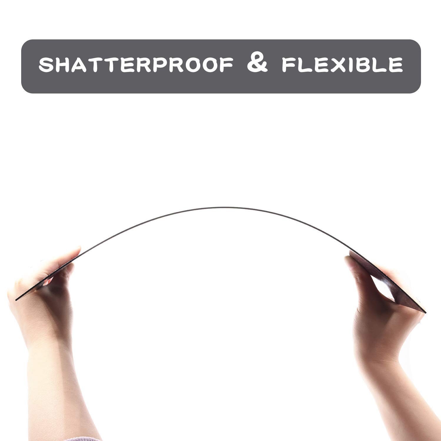Home Decor ABS Plastic Sheet Pack - Flexible Than Plexiglass