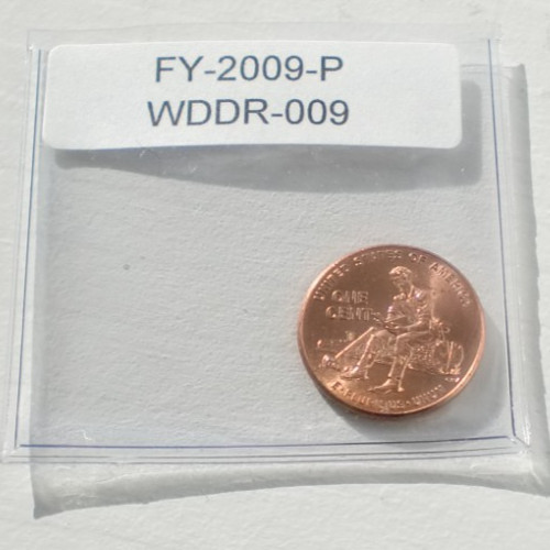 2009P Lincoln Cent FY-WDDR-009- B.U.