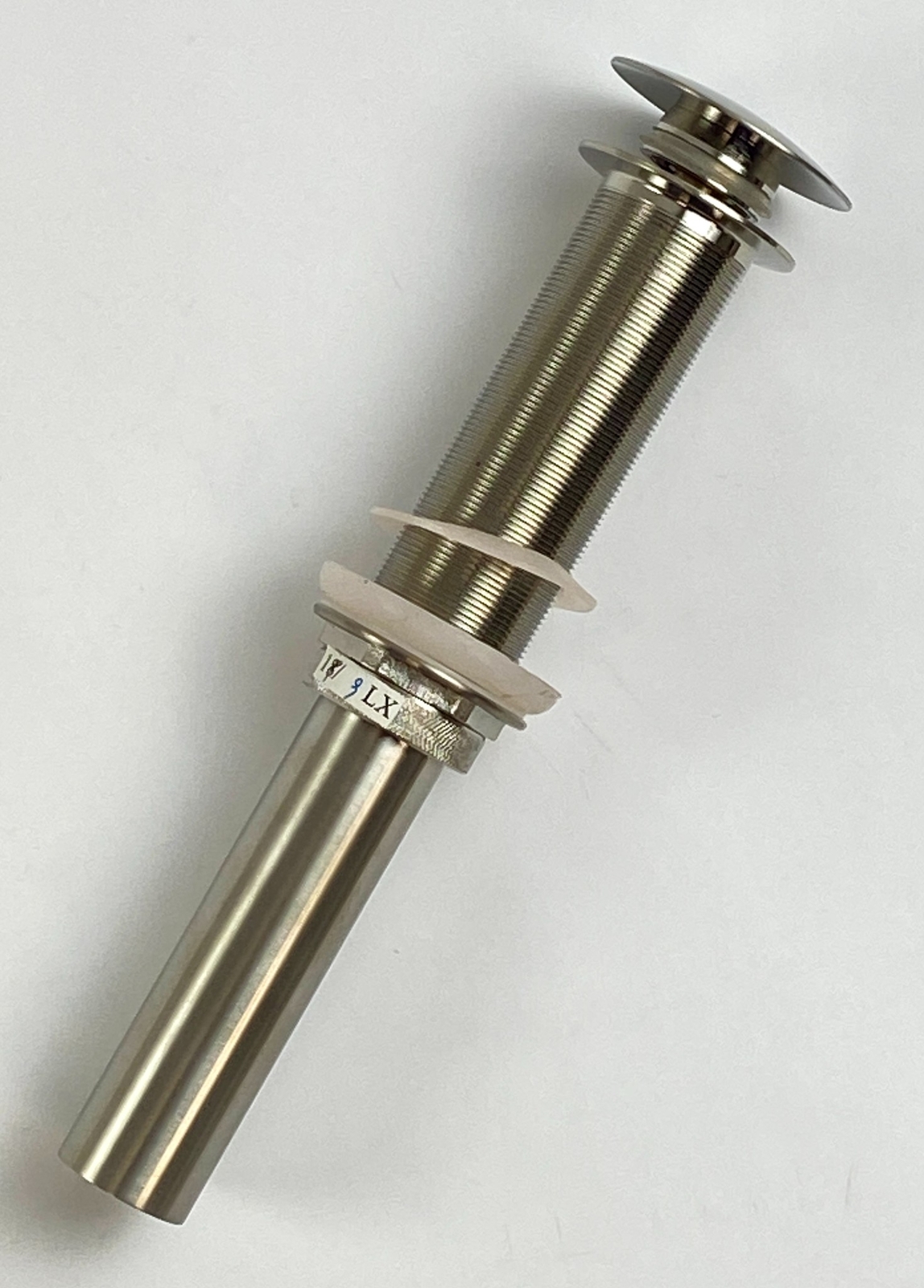 Luxart Vessel Drain Less Overflow PVD Brushed Nickel LUXPU4T-BN