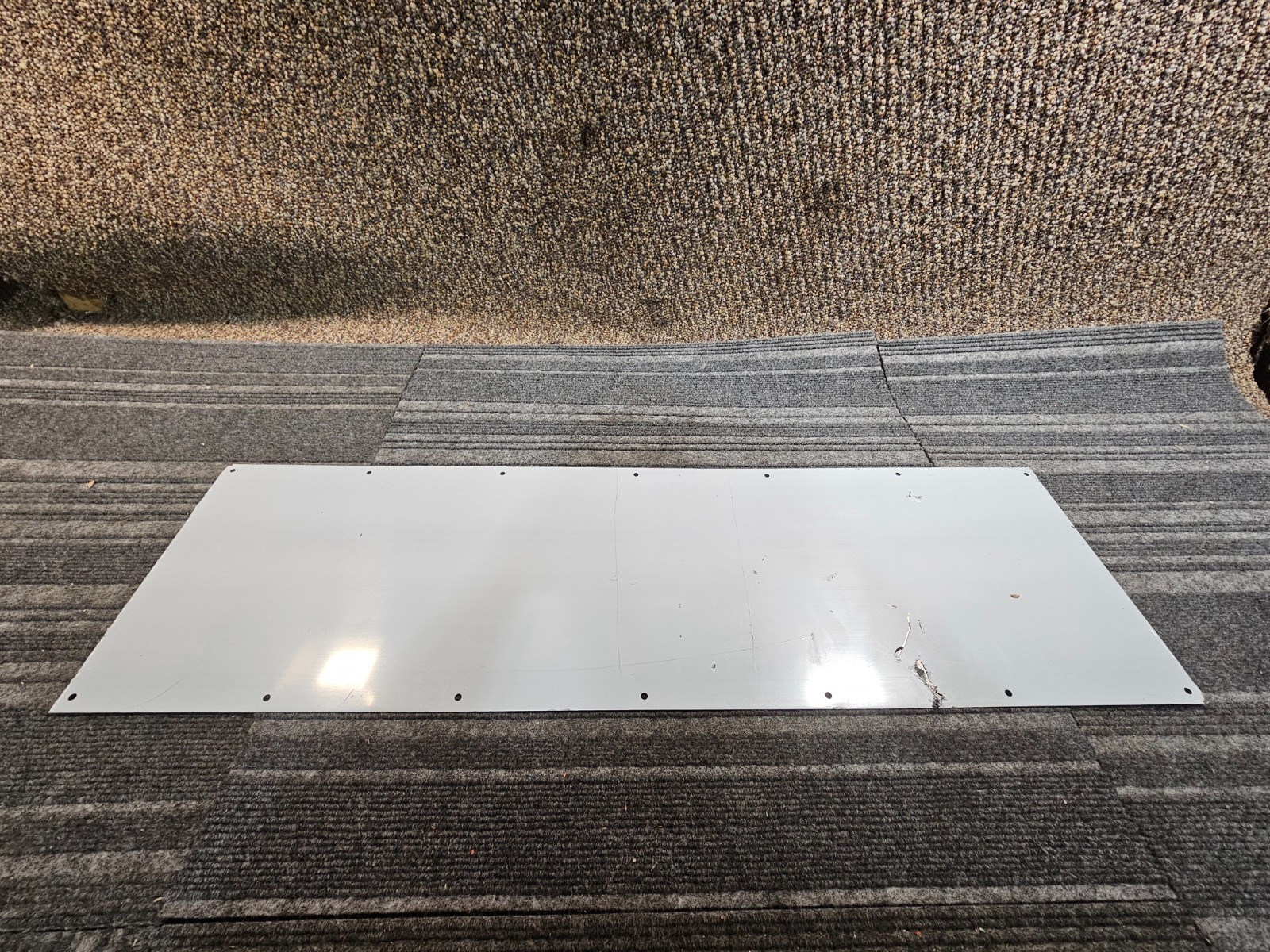 Trimco 10X34-CSK  10" x 34" .050 Thickness Stainless Steel Kickplate 630 Finish